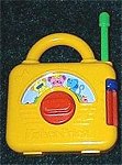 yellow radio